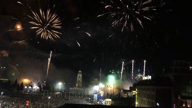 Салют в Туле на День города 2022. Тула 876 лет. смотреть онлайн