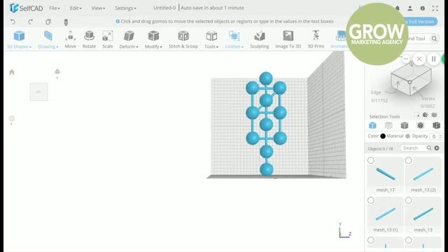 SelfCad Tutorial Tree Of Life Kabbalah - Try SelfCad Free 3D Modeling Software смотреть онлайн