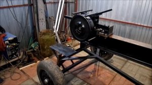 Самодельный реечный дровокол, устройство и сборка.