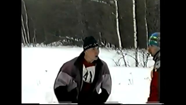 Лыжные эстафеты (областные соревнования) январь 1999 год (любительская съёмка) смотреть онлайн
