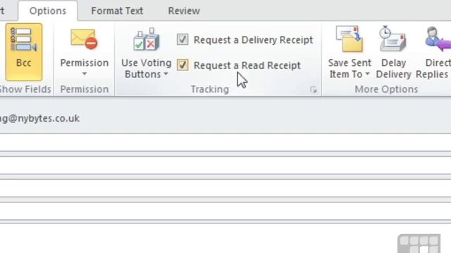 Outlook 2010 Tutorial - Tracking an Emails Arrival or Read Status смотреть онлайн