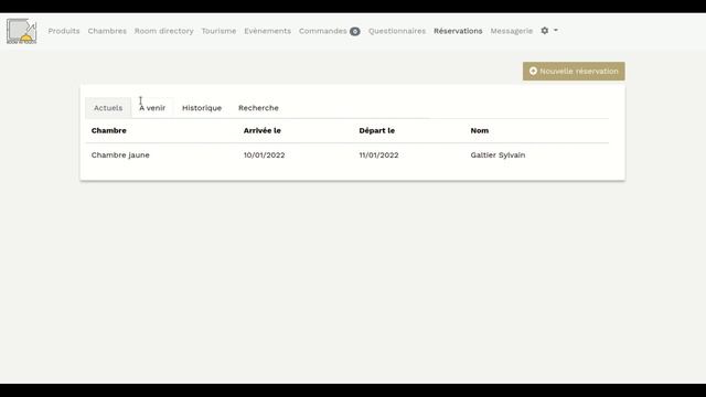 ROOM IN TOUCH PREMIUM - Vidéo 7 - Gestion des réservations clients смотреть онлайн