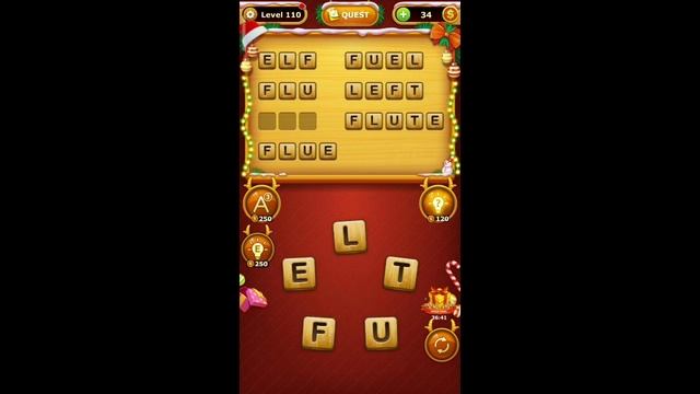 How to cross Word connect game level 110 смотреть онлайн