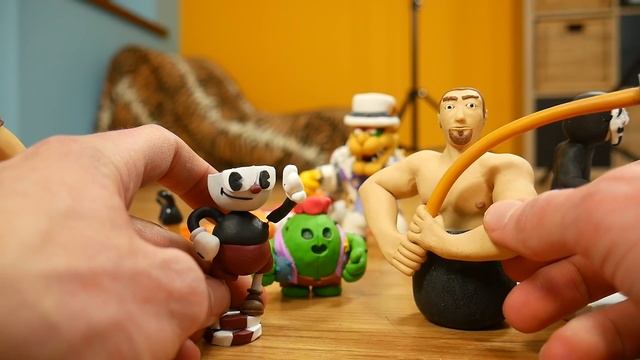 I spend 24 Hours with all my Polymer Clay Figures and GRANNY l CHALLENGE смотреть онлайн