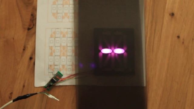 16 Segment display - ASCII test смотреть онлайн