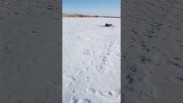 13.12.2018 Рыбачим в городе Астана на реке Ишим смотреть онлайн