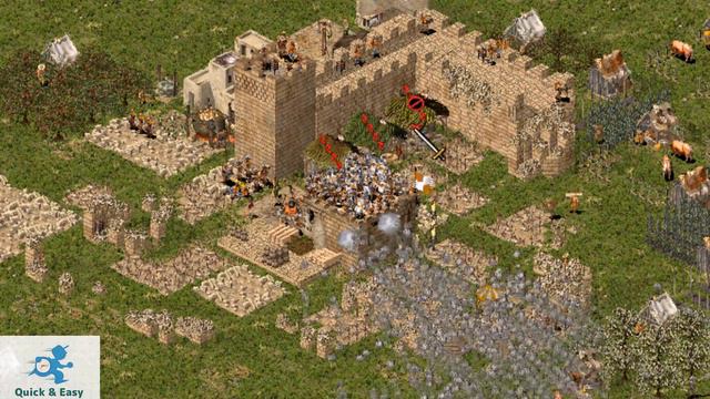 Beating Wolf With 550+ Catapults | Stronghold Crusader Wolf vs Catapults | Stronghold Insane Fight смотреть онлайн