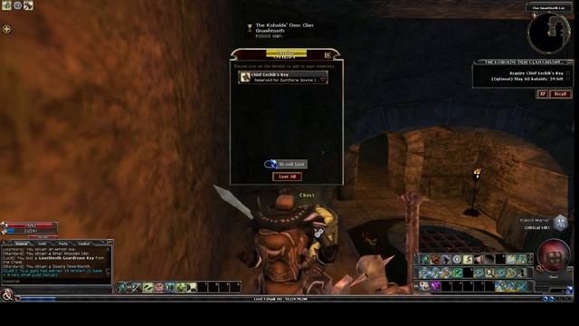 DDO L04 07 The Kobold's Den: Clan Gnashtooh Solo смотреть онлайн