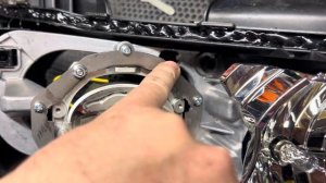 Разбор фар Mitsubishi Outlander. Замена галогенных линз на Светодиодные Aozoom. До/ После