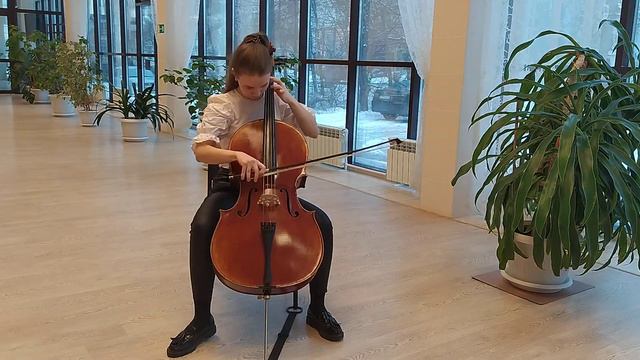 Матонина Елизавета, г. Архангельск - И. С. Бах Сарабанда из сюиты для виолончели соло, соль мажор
