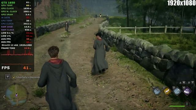 GTX 1650 + I5 3470 - Test 25 Games