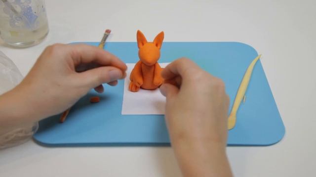 Лепим белку из соленого теста. смотреть онлайн