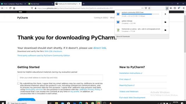 How to Download and Install Pycharm On Windows 10 64 Bit смотреть онлайн