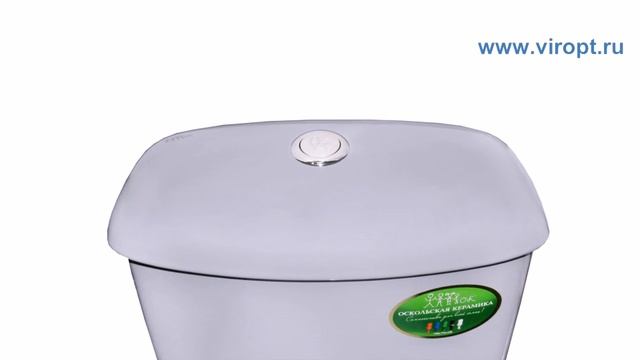 УНИТАЗ КОМПАКТ ОСКОЛКЕРАМИКС "СУПЕРКОМПАКТ" СЕРЫЙ смотреть онлайн