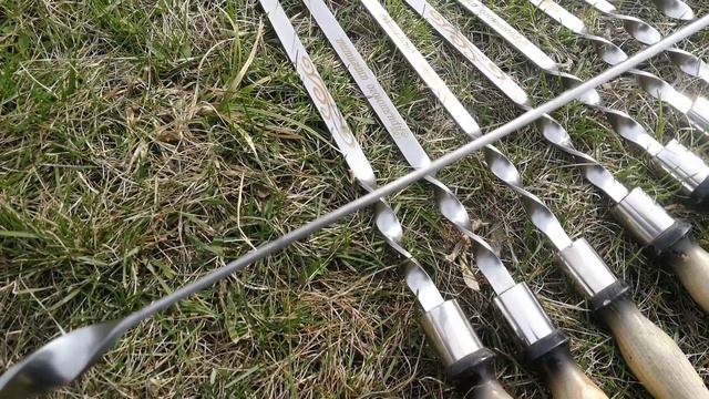 Обзор шампуров для шашлыка смотреть онлайн