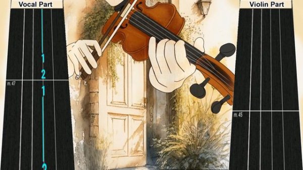 Je te laisserai des mots · Patrick Watson Violin Tab