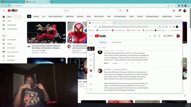 CM PUNK CLEARS KEVIN NASH.. смотреть онлайн