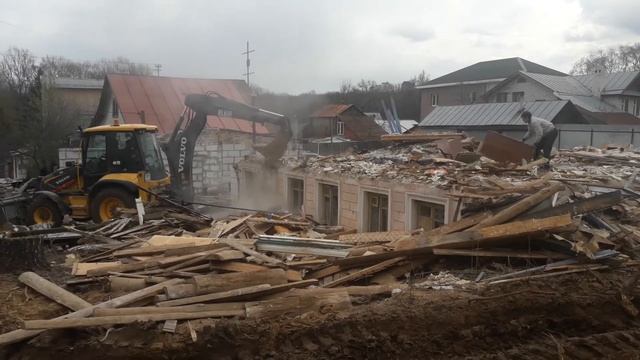 Часть 1. Снос кирпичного дома в Н. Новгороде смотреть онлайн