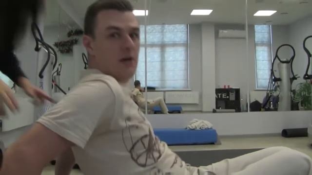 Новичок на тренажере Power Plate