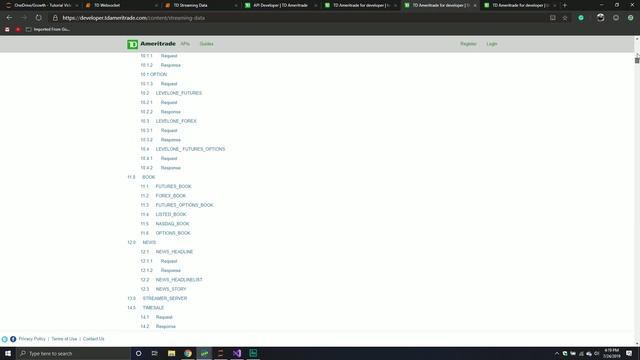 How to Use the TD Ameritrade Streaming API | Part 1 смотреть онлайн