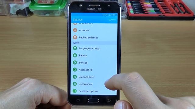 Samsung Galaxy J5 (2016), (2017) - How to enable DEVELOPER OPTIONS смотреть онлайн