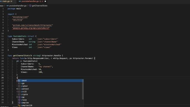 Golang REST API Tutorial | Simple Example Using the YouTube API смотреть онлайн