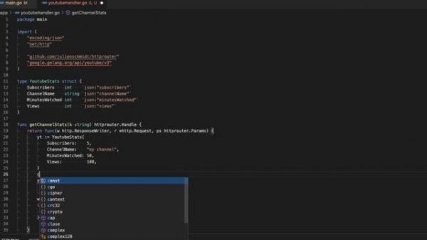 Golang REST API Tutorial | Simple Example Using the YouTube API