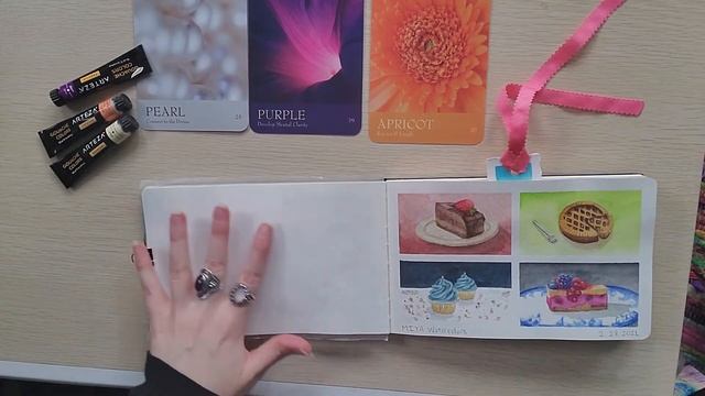 3 Random Color Painting Challenge (Using The Secret Language of Color Cards) смотреть онлайн