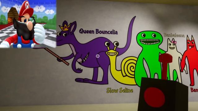 Mario Plays Garten Of Banban !!!