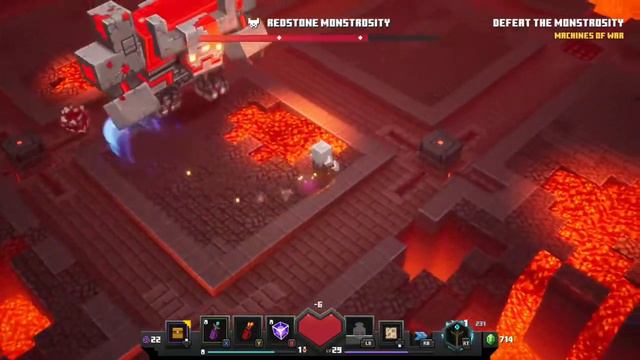 Minecraft Dungeons - Redstone Monstrosity смотреть онлайн