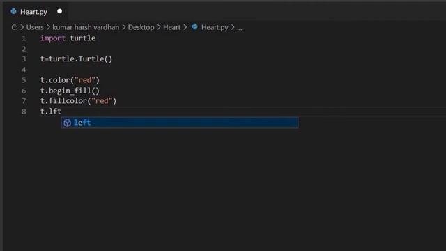 Python Program To Create Heart ❤ For Your Love | Have Fun with Python? смотреть онлайн