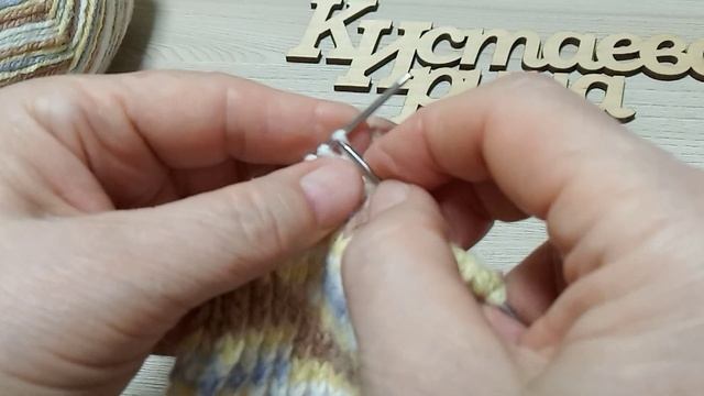 Носки спицами//Вяжу усиленную пятку. смотреть онлайн