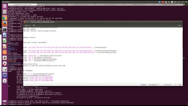 Configure and deploy Mesosphere Cluster on Ubuntu 14.04 смотреть онлайн