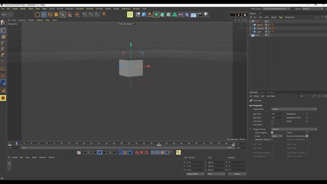 Знакомство с Cinema 4D! Как сделать анимацию в 3D? смотреть онлайн