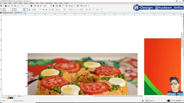 #CORELDRAW Criar Panfleto Instagram Stories Whatsapp Corel Draw Tutorial смотреть онлайн