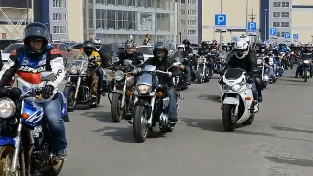 Открытие мотосезона. 6.05.2017 г. Барнаул смотреть онлайн