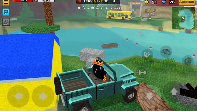 pixel gun 3d "исследуем парк и город " 《4ч.》 смотреть онлайн