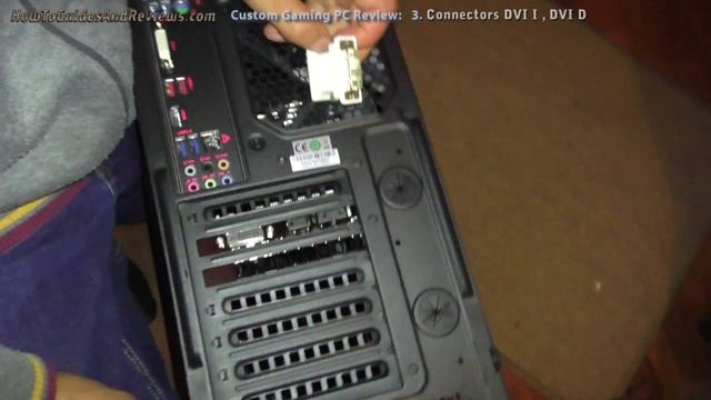DVI-I And DVI-D Graphics Card Port Connectors - Custom Built Gaming PC (3)