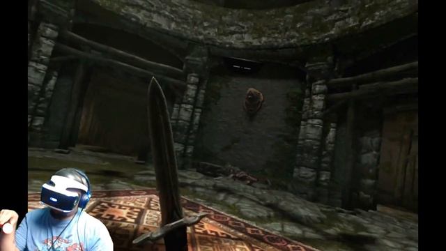 BEST MODE & DOUBLE TAP SKYRIM VR GAMEPLAY ON PSVR PS4 смотреть онлайн