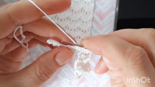 Lace crochet . Узор 2. смотреть онлайн