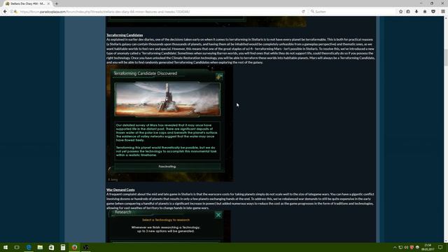 Stellaris Dev Diary #64 Empire-Wide Food, Terraform Mars... Banks Update 1.5 Preview (Text & Talk) смотреть онлайн