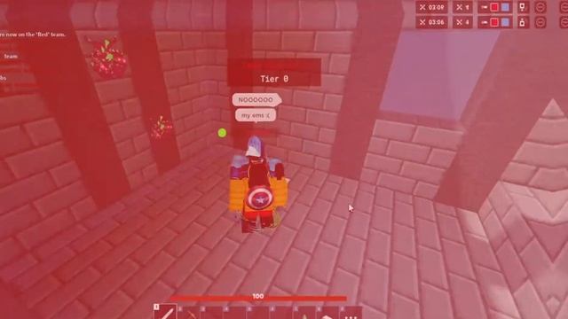 When the DOOM music kicks in [ROBLOX BEDWARS] смотреть онлайн