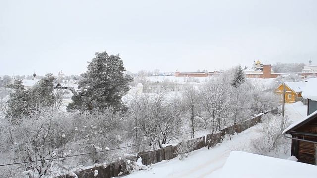 Вид на Суздаль из Русской избы смотреть онлайн