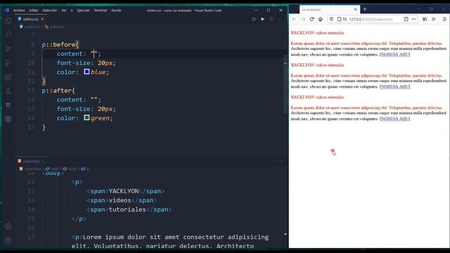 Curso de CSS AVANZADO ? BEFORE & AFTER смотреть онлайн
