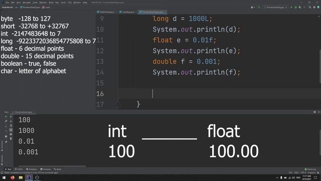Primitive Datatypes and Type Casting in Java | Learn in just 8 min смотреть онлайн
