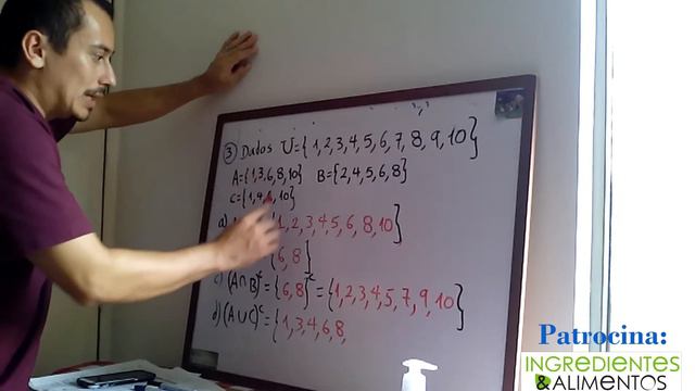 5. Dados U={1,2,3,4,5,6,7,8,9,10}; página 15 (matemáticas universitarias). смотреть онлайн