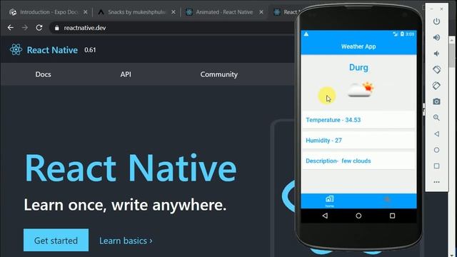 #0 - Project Overview | Weather App | React Native tutorial in English смотреть онлайн
