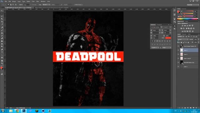 Deadpool Poster | Speedart | By Dare North смотреть онлайн