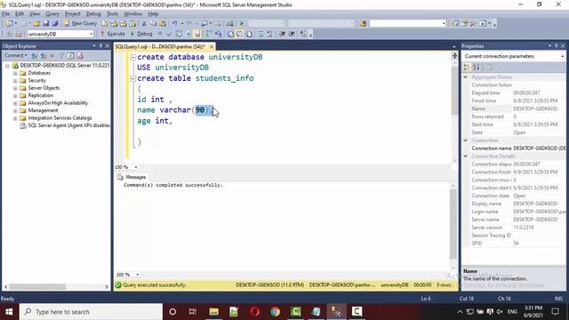 CREATE DATABASE AND TABLE IN SQL SERVER | IN HINDI | IN URDU | I HATE PROGRAMMING смотреть онлайн