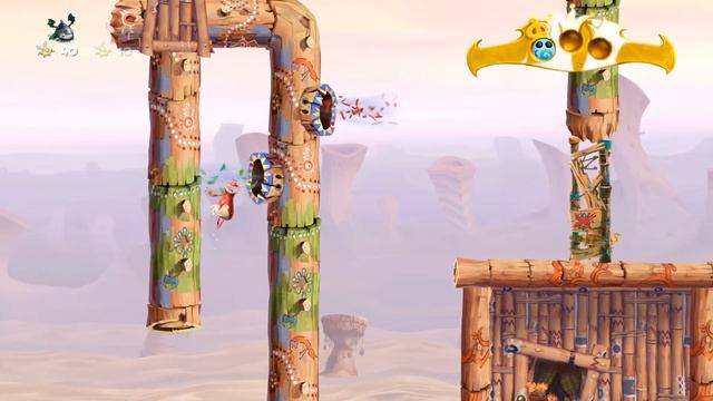Rayman Legends - Кооператив - Прохождение игры на русском - Пустыня Диджириду (ч.2) [#18] смотреть онлайн